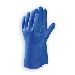 GUANTES SHOWA 160 PVC Azul L