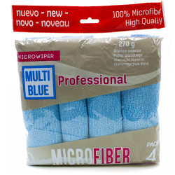 Pack 4 MICROFIBRA Azul...